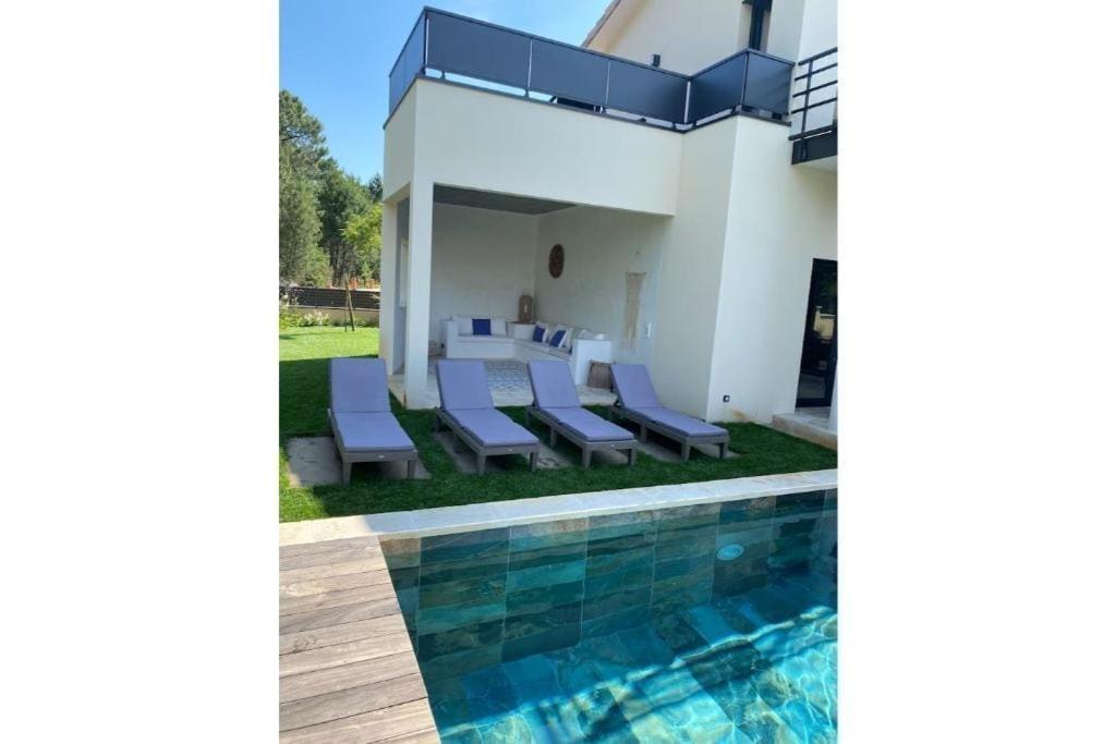 La Villa Des Trois Pins Андернос-ле-Бен Екстериор снимка